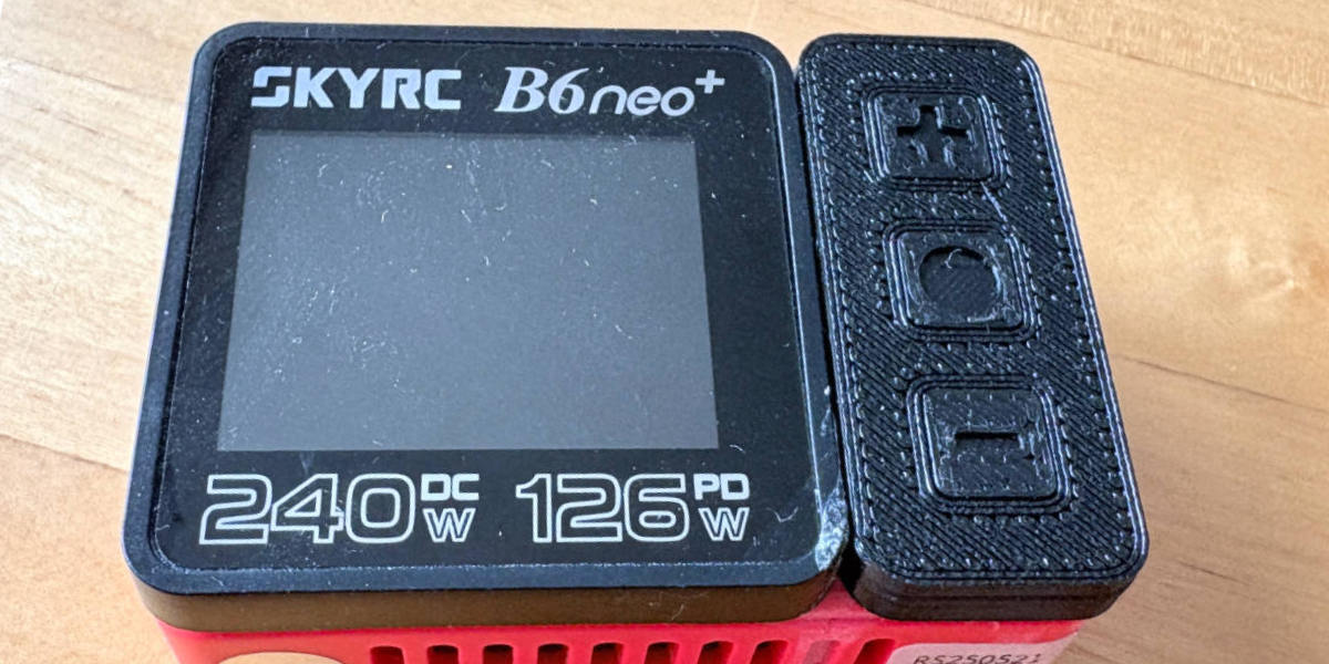 SkyRC B6neo+ charger after forceful disassembly